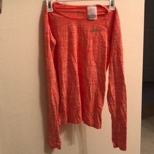 NIKE dri-fit long sleeve shirt